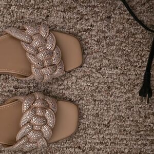 Elegant Tan Women's Sandals